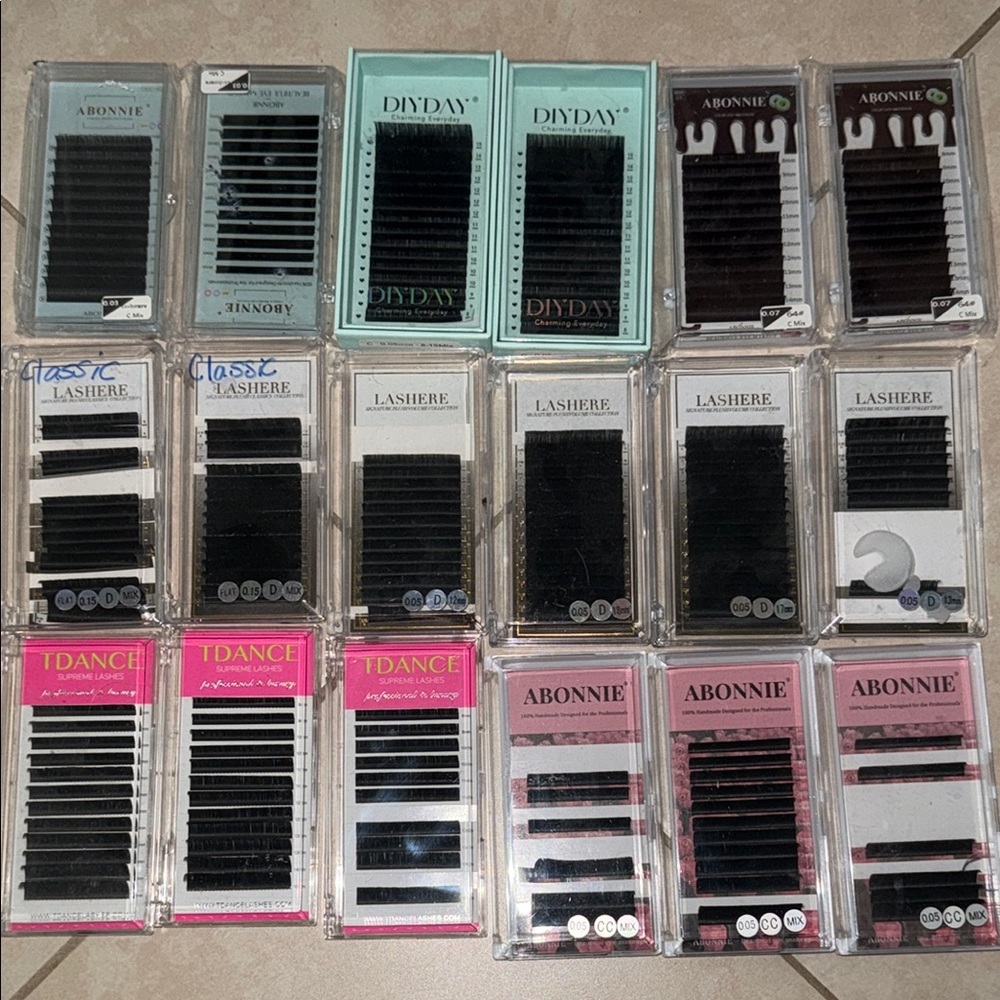 Lash extension lash bundle